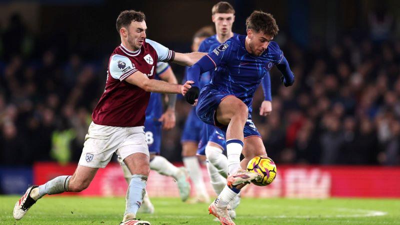 Chelsea Defeats West Ham 2-1 in Premier League Comeback