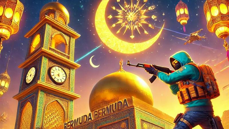 Free Fire Ramadan Update: New Bermuda Map, Free Caped Shimmer Gloo Wall, and Hidden Shimmer Bundle