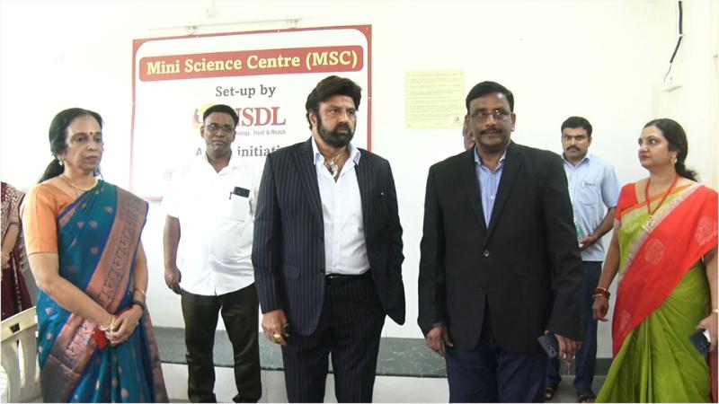 Nandamuri Balakrishna Visits Andhra Education Society School In Mumbai, Inspires Students