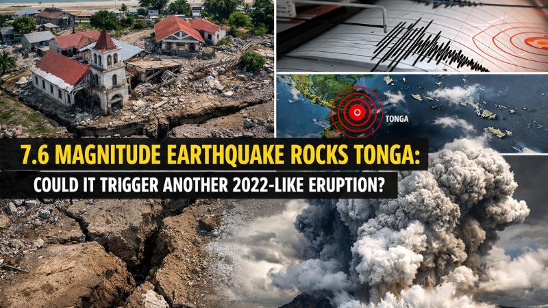 7.6 Magnitude Earthquake Rocks Tonga: Could It Trigger Another 2022-Like Eruption?