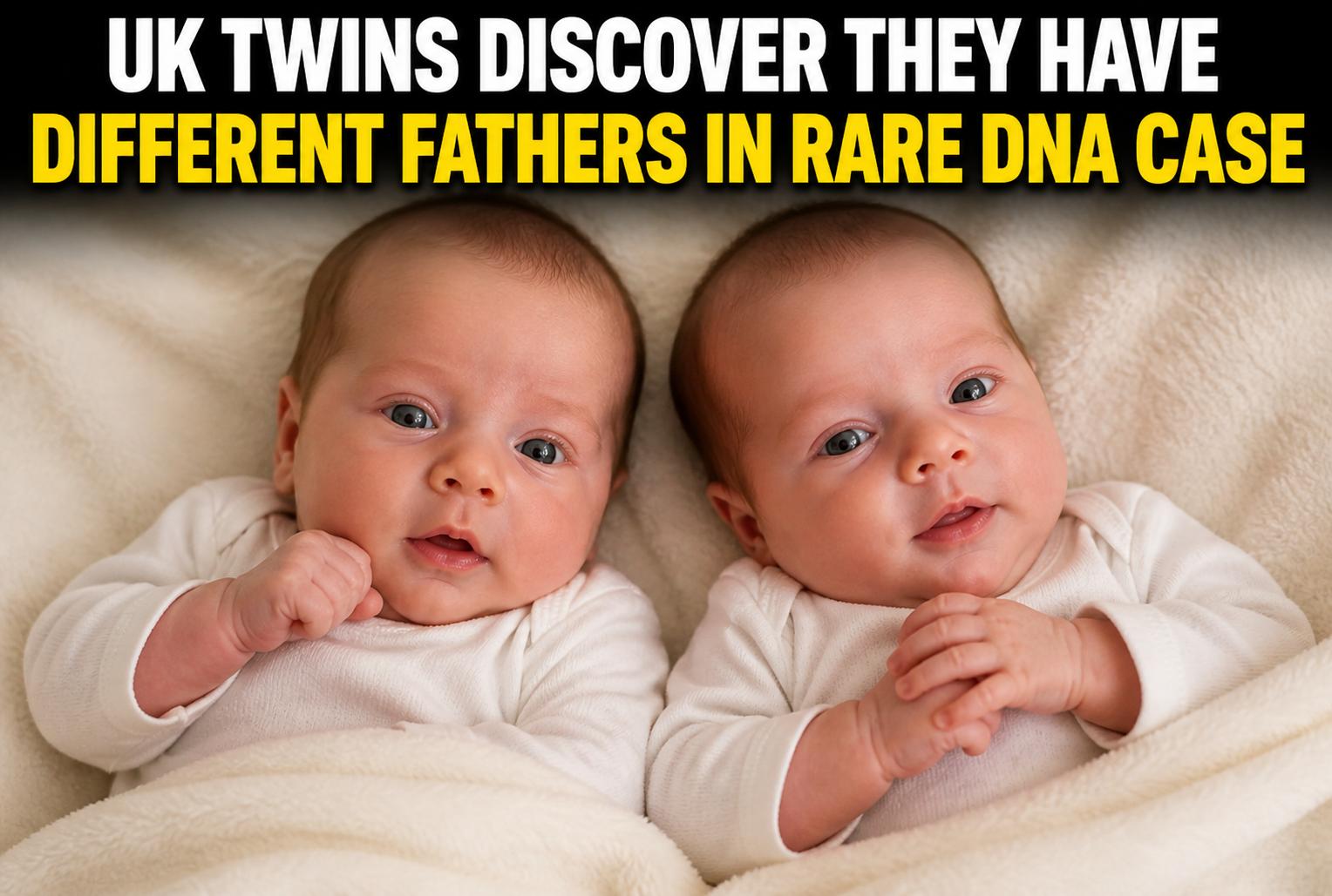 UK Twins Discover They Have Different Fathers in Rare DNA Case