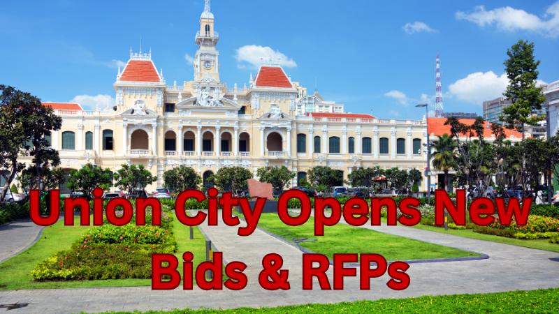 Union City Opens New RFPs and Bids for City Hall, Police Projects and Public Art