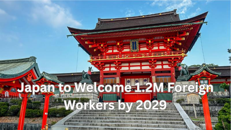 Japan to Allow 1.2 Million Foreign Workers by 2029 Amid Ageing Population Crisis