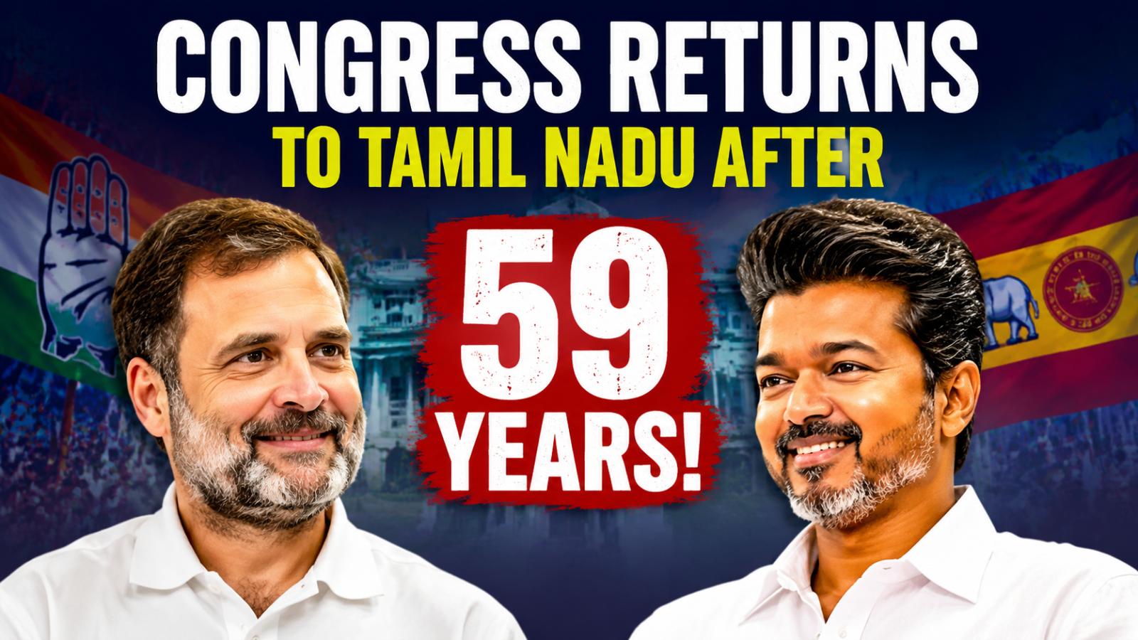 Congress Returns to Tamil Nadu Cabinet After 59 Years, Two MLAs Join