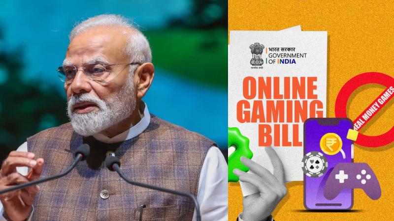 PM Modi Backs Online Gaming Bill To Boost Esports And Ban Money Games