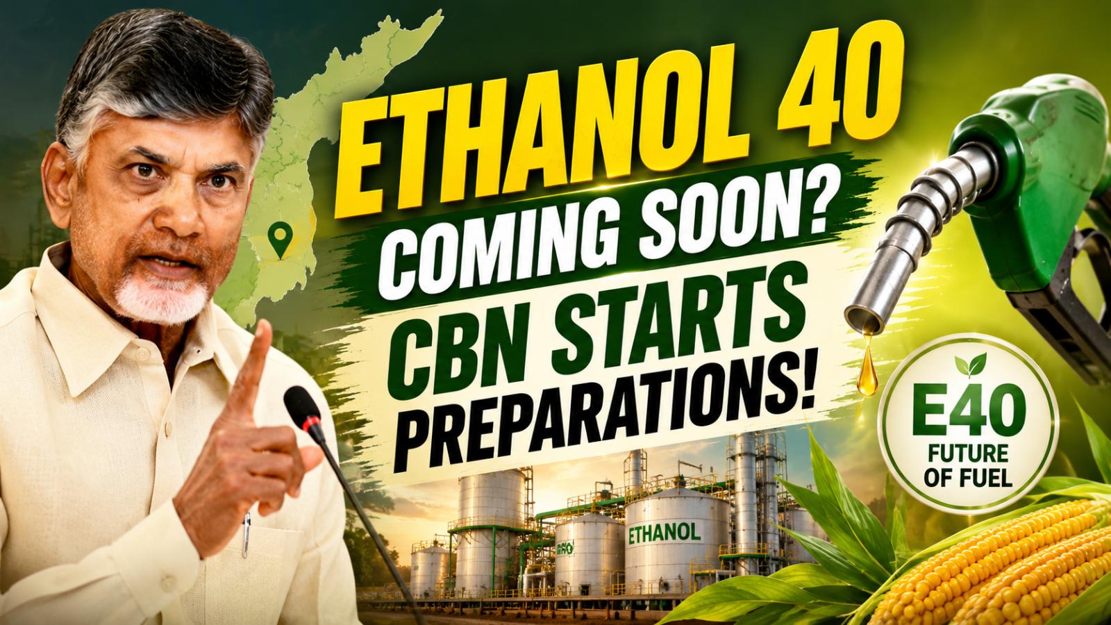 Chandrababu Naidu pushes E40 vision as AP plans ethanol projects
