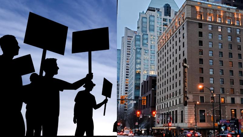 Hilton Americas-Houston Workers Begin Nine-Day Strike for Higher Wages and Better Conditions