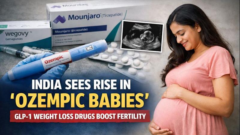 India Sees Rise in ‘Ozempic Babies’ as GLP-1 Weight Loss Drugs Boost Fertility