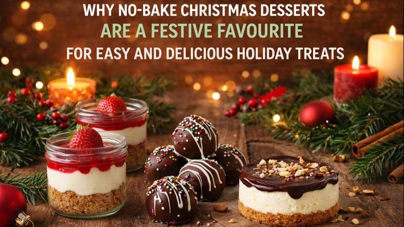 Why No Bake Christmas Desserts Are A Festive Favourite For Easy And Delicious Holiday Treats