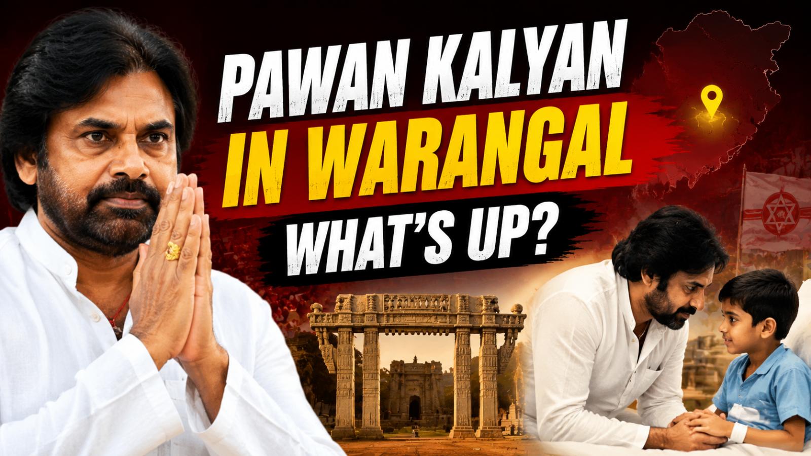 Pawan Kalyan Warangal Visit Gains Political Attention in Telangana