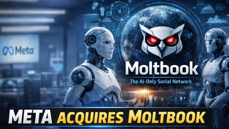 Meta Acquires Moltbook, the AI-Only Social Media Platform, to Boost Agentic AI