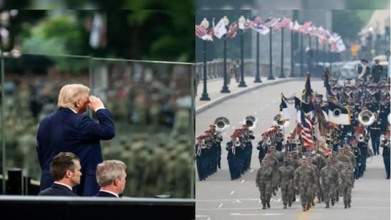 Trump’s Military Parade Criticized for Sloppy Marching, Low Crowd