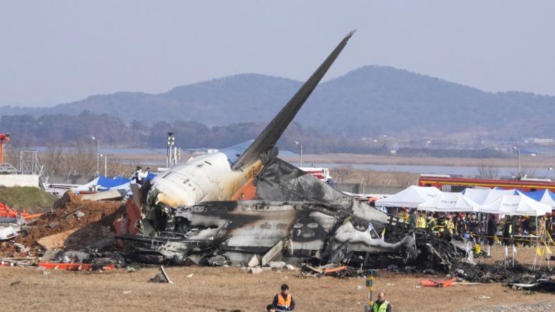 South Korean Jeju Air Jet Crashes at Muan Airport, Killing 179 People