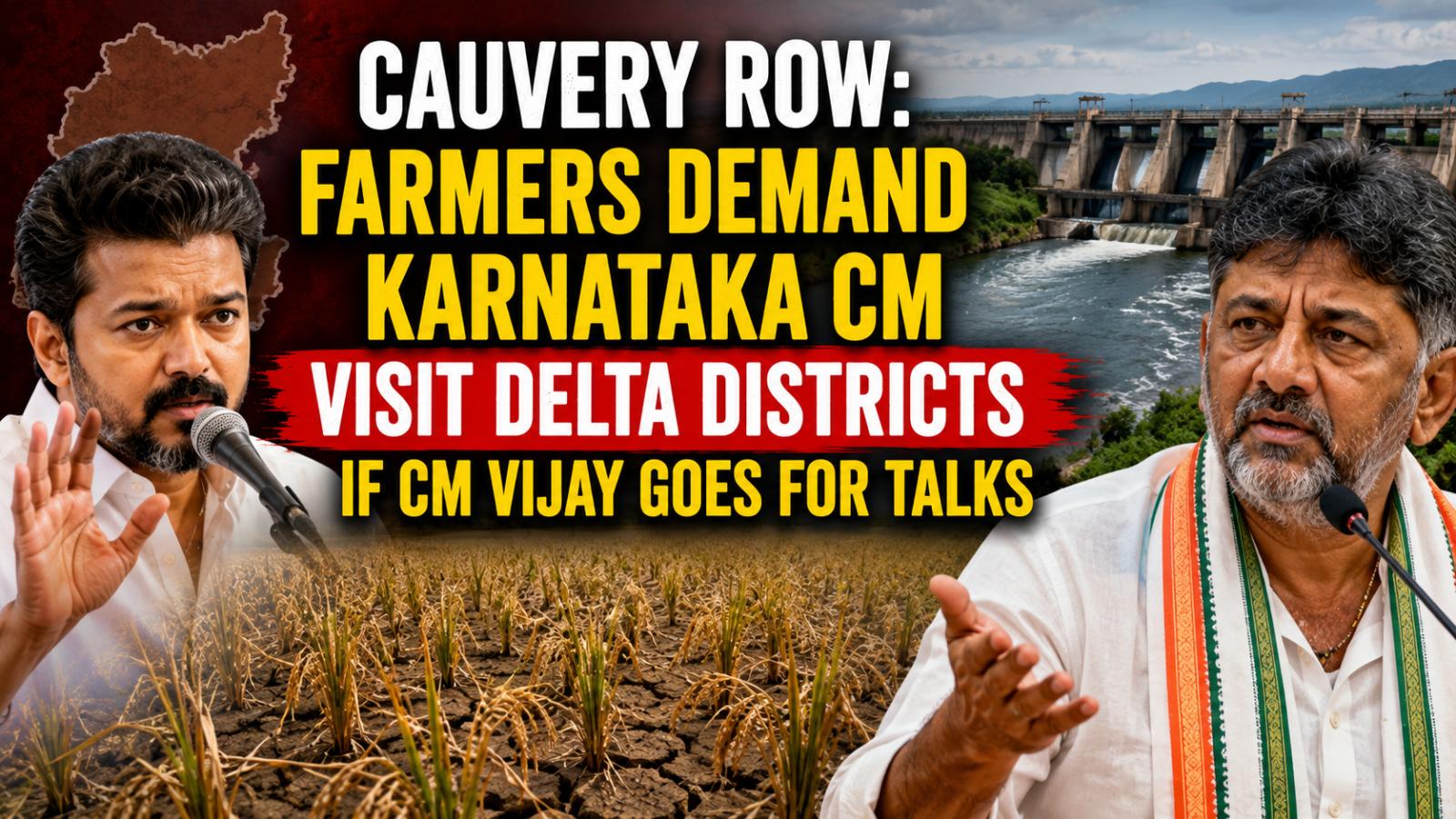 Cauvery Row: Farmers Demand Karnataka CM Visit Delta