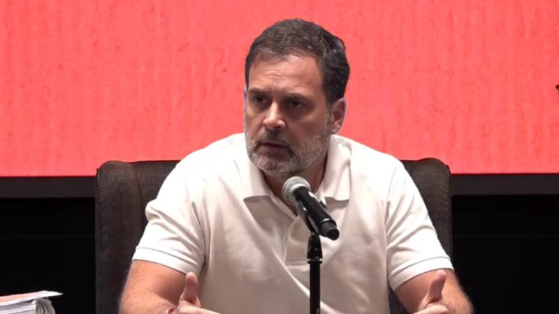 Rahul Gandhi Alleges Voter Deletion Scam In Karnataka Using Centralised Software