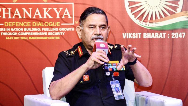 General Upendra Dwivedi Talks India-Pakistan-China Collusion, Counter-Terrorism Efforts