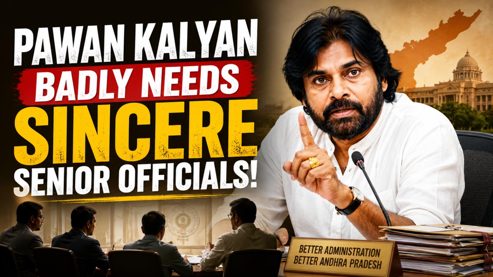 Pawan Kalyan Seeks Strong Officials For Better Governance