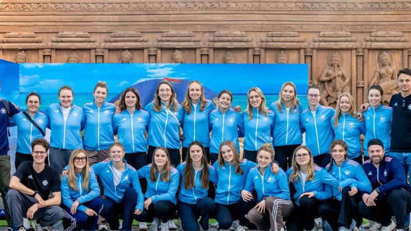 Germany Women's Hockey Team Arrives in Bhubaneswar for FIH Pro League Matches
