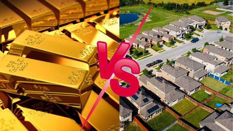 Gold vs Real Estate Which Investment Shines Brighter in 2025