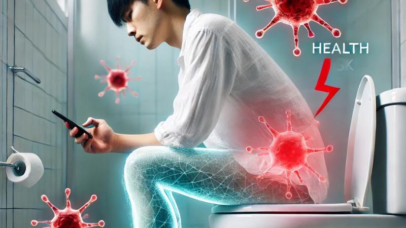 Toilet Scrolling Linked to Surge in Hemorrhoids and Anal Fistulas Health Warning