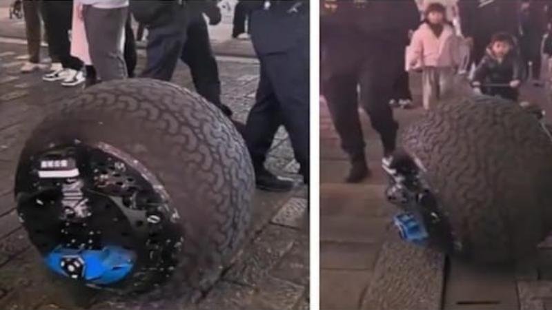 China Unveils AI-Powered Police Robot That Can Chase and Capture Suspects