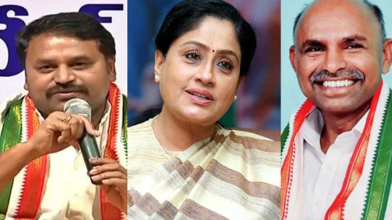 Telangana Congress Announces MLC Candidates  Vijaya Shanthi, Addanki Dayakar, Shankar Naik