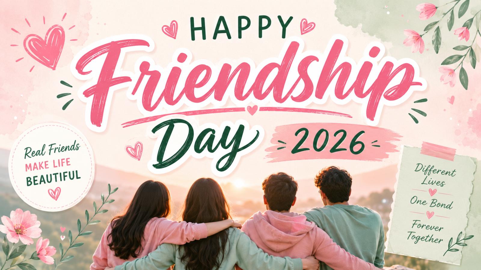 Happy Friendship Day 2026: Wishes, Quotes And WhatsApp Status