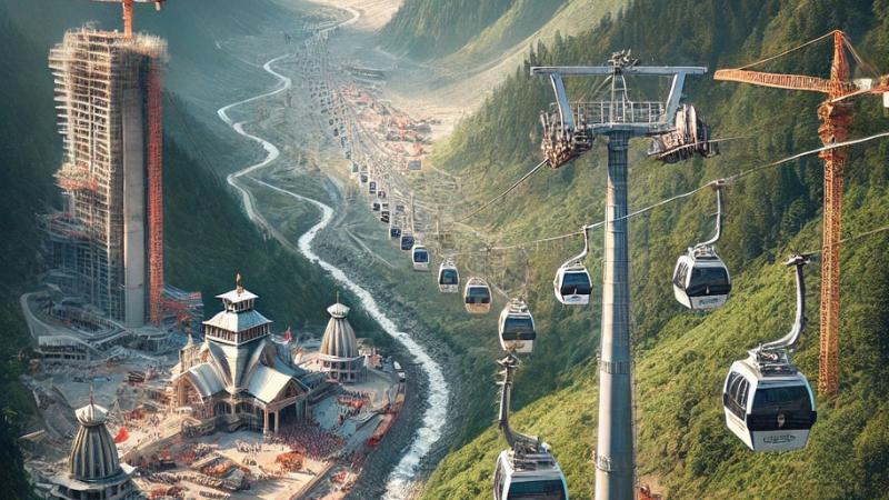 Kedarnath Ropeway Sanctioned  Travel Time Cut to 36 Minutes, Major Boost for Pilgrimage Tourism