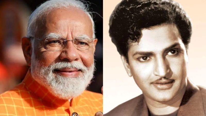 PM Narendra Modi Pays Tribute to NTR on 102nd Birth Anniversary