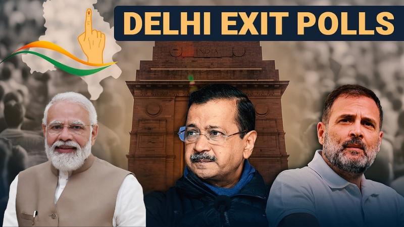 Exit Polls Predict BJP Victory in Delhi Assembly Elections 2025