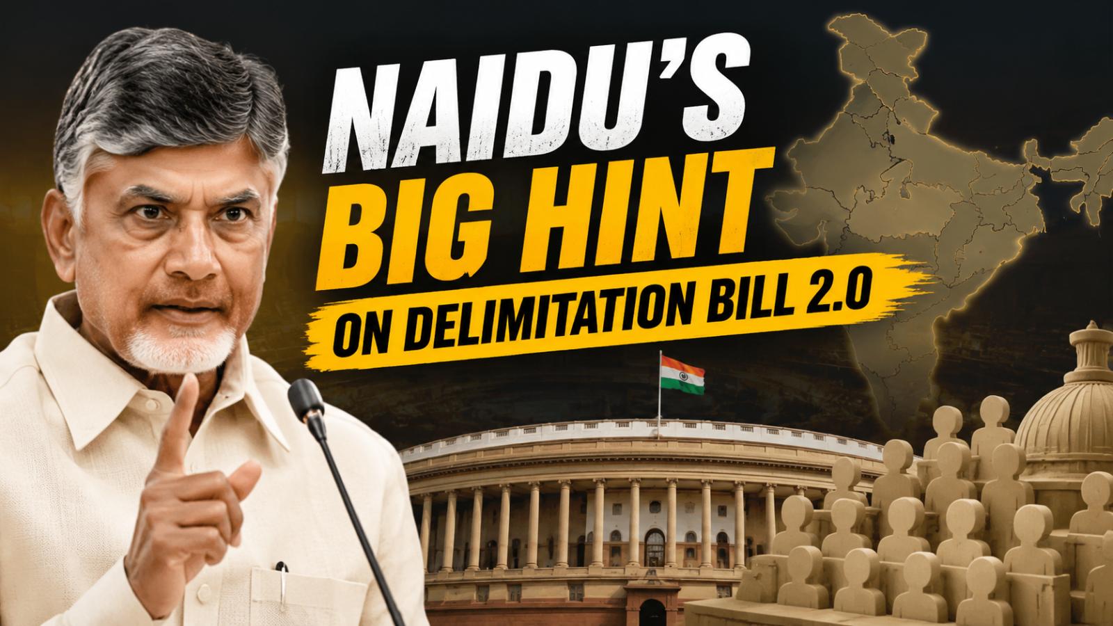 Political Heat Rises As Naidu Talks Delimitation Bill 2.0