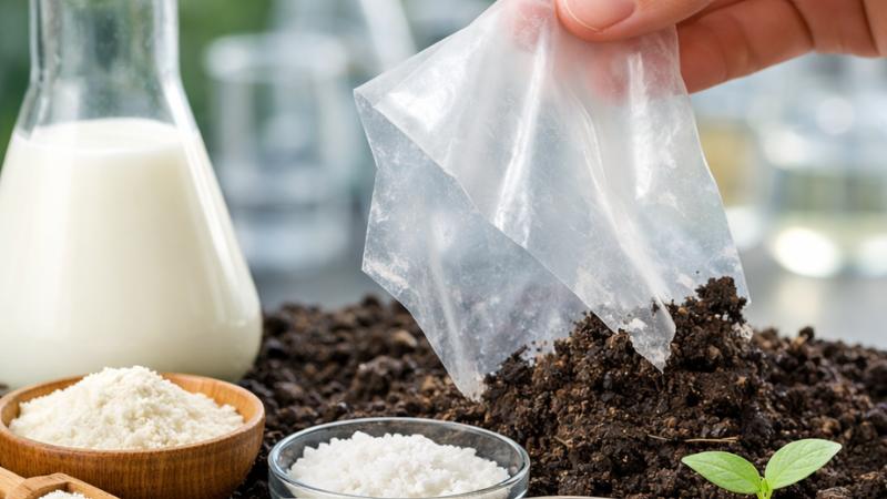 Australian Scientists Develop Biodegradable Plastic from Milk Protein