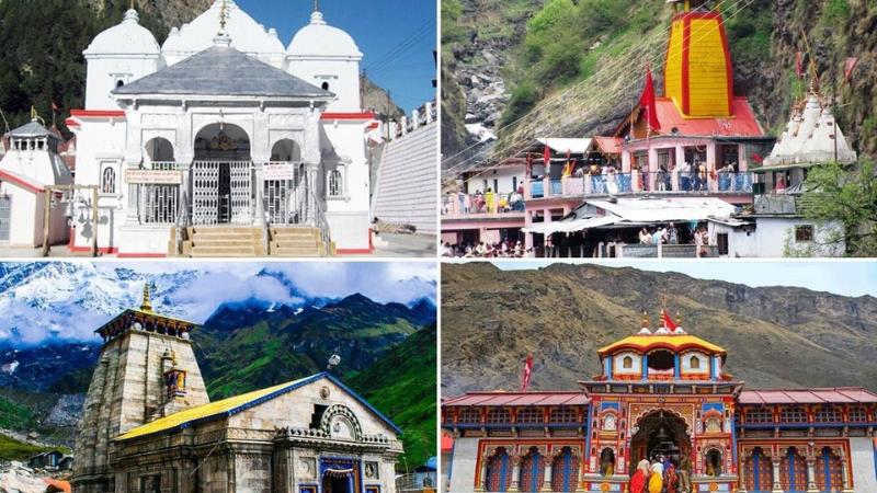 Char Dham Yatra 2025 Begins Gangotri and Yamunotri Portals Open with Traditional Ceremonies