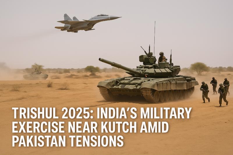 Trishul 2025 India’s Military Exercise Near Kutch Amid Pakistan Tensions