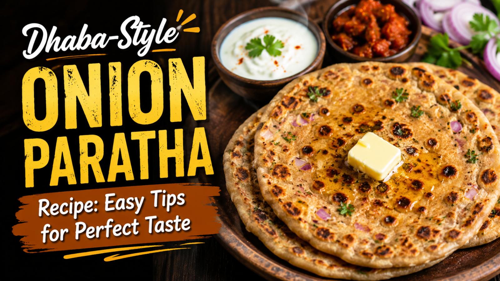 Dhaba-Style Onion Paratha Recipe: Easy Tips for Perfect Taste