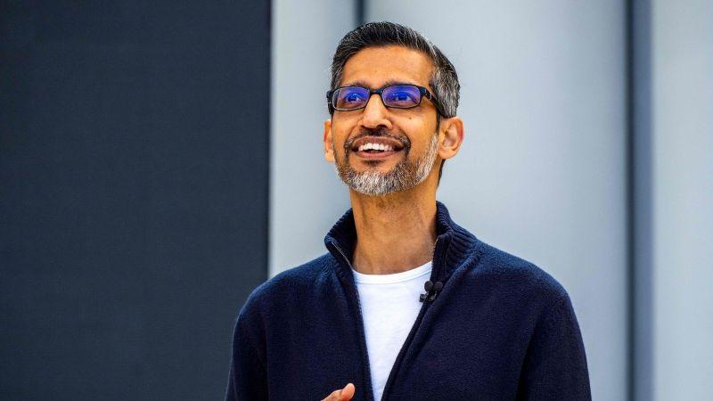 Sundar Pichai’s Net Worth Crosses $1.1 Billion as Alphabet Stock Nears Record High