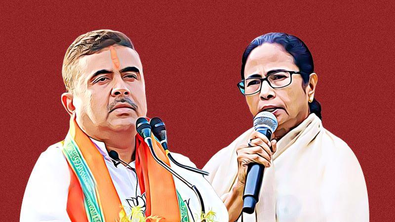 Tensions Rise in Sandeshkhali as Mamata Banerjee and Suvendu Adhikari Clash