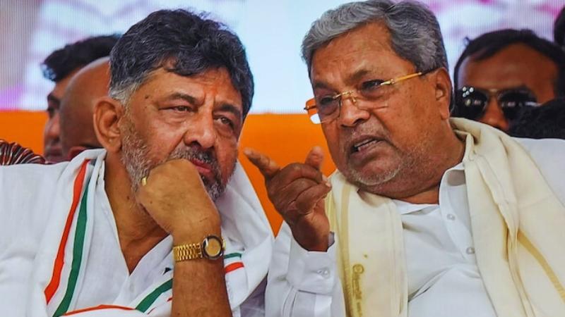 Karnataka Power Tussle: Seer Alleges Budget Bias Against DK Shivakumar Supporters