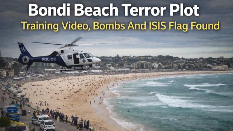 Bondi Beach Horror Terror Training, Bomb Devices And ISIS Flag Uncovered