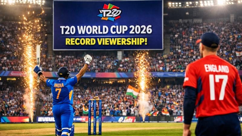 T20 World Cup 2026 Breaks Viewership Record, Becomes Most-Watched Edition