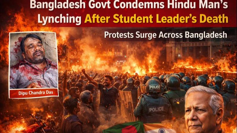 Bangladesh Govt Condemns Hindu Man’s Lynching As Unrest Grows After Student Leader’s Death