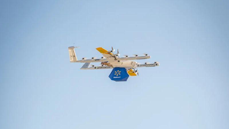 Walmart Expands Drone Delivery to Houston and 4 More Cities