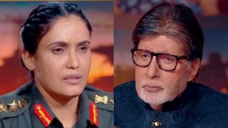KBC 17 Big B Welcomes Operation Sindoor Heroes Col Sofiya Qureshi, Vyomika Singh on Independence Day Special