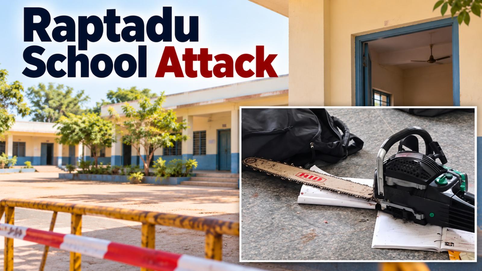 Raptadu School Attack: CM Naidu Orders Urgent Care And Police Action