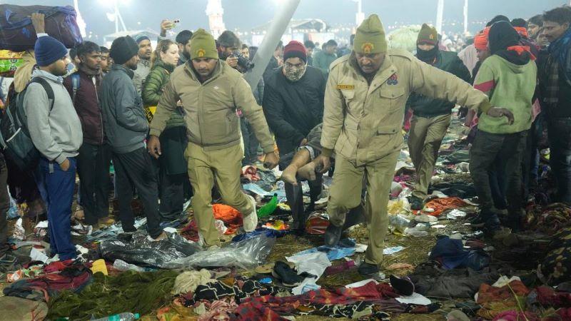 Stampede at Maha Kumbh in Prayagraj Leaves 30 Dead, 60 Injured