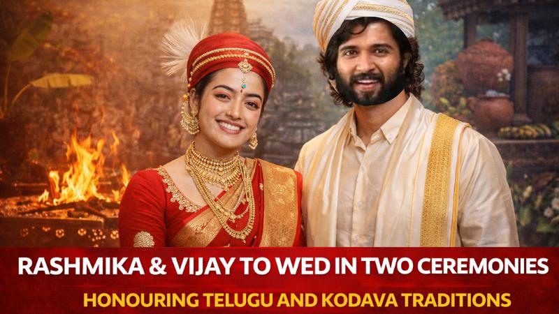 Rashmika and Vijay to Wed in Two Ceremonies Honouring Telugu and Kodava Traditions