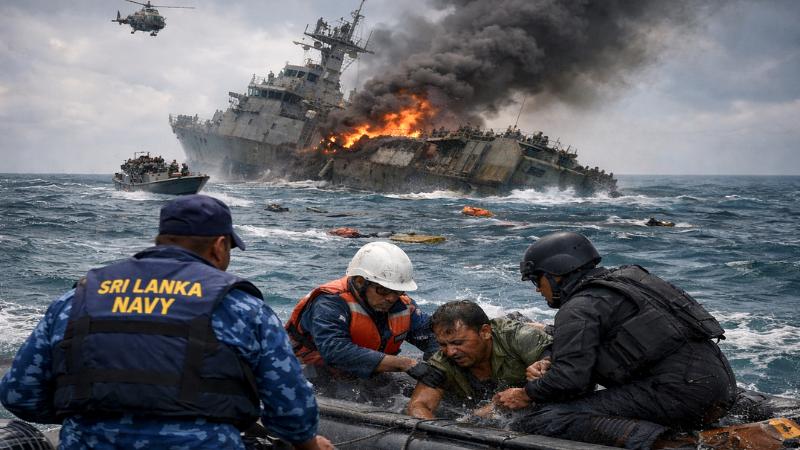 101 Missing, 78 Injured in Submarine Attack on Iranian Ship Off Sri Lanka