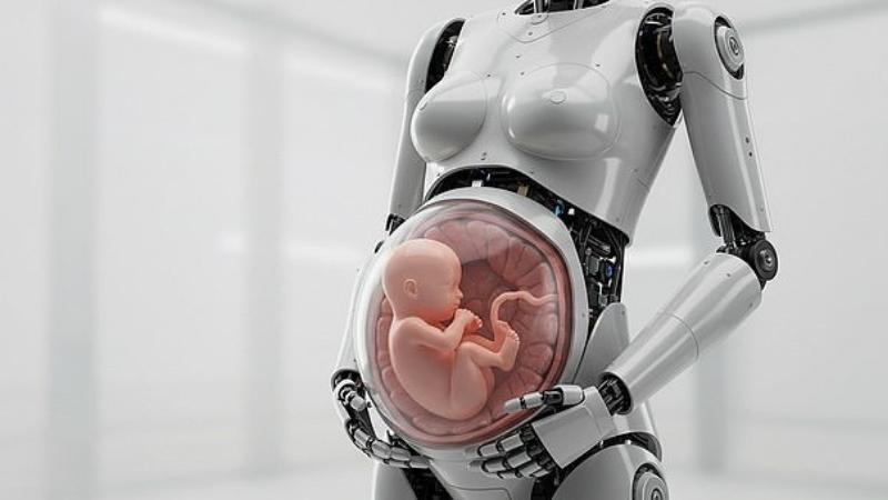 Could a Humanoid Give Birth to a Baby Chinese Company Claims It's Possible