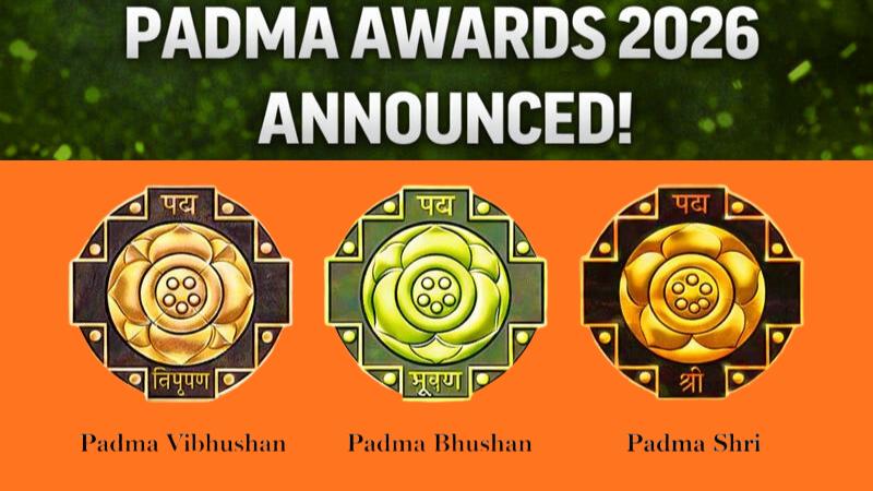 Padma Awards 2026 Announced on Republic Day: Full Category-Wise List