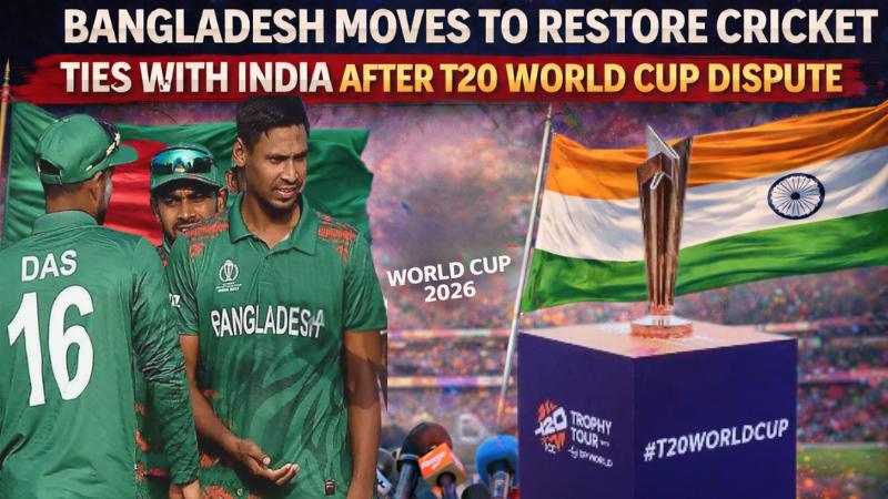 Bangladesh Moves To Restore Cricket Ties With India After T20 World Cup Dispute
